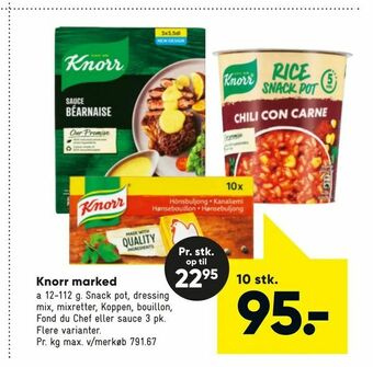Bilka Knorr marked tilbud