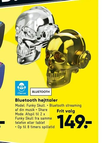 Bilka Bluetooth højttaler tilbud