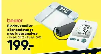 Bilka Blodtryksmåler eller badevægt med kropsanalyse tilbud