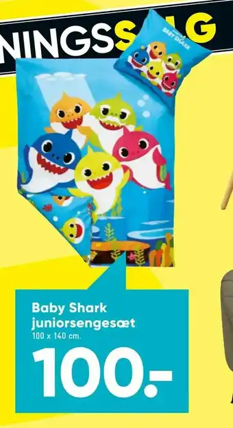 Baby Shark juniorsengesæt