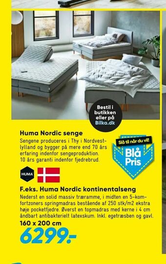 Bilka Huma Nordic kontinentalseng tilbud