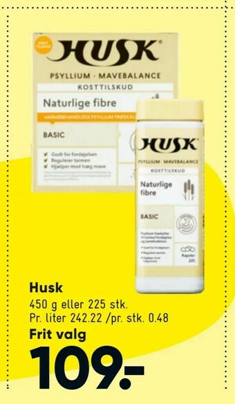 Bilka Husk tilbud