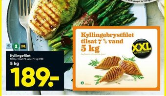 Bilka Kyllingefilet 5 kg tilbud