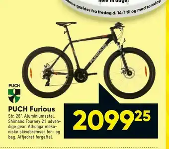 Bilka PUCH Furious tilbud
