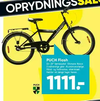 Bilka PUCH Flash tilbud