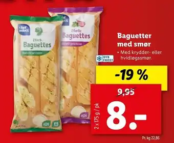 Let-Køb Baguetter med smør tilbud