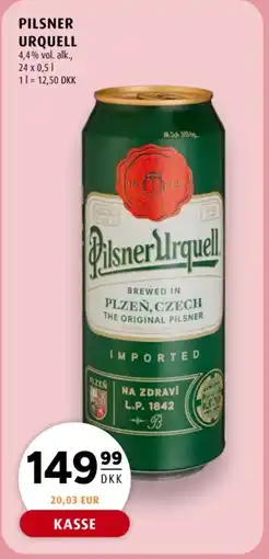Scandinavian Park PILSNER URQUELL tilbud