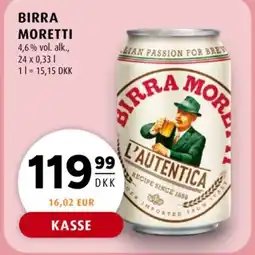 Scandinavian Park BIRRA MORETTI tilbud