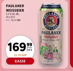 Scandinavian Park Paulaner Weissbier tilbud