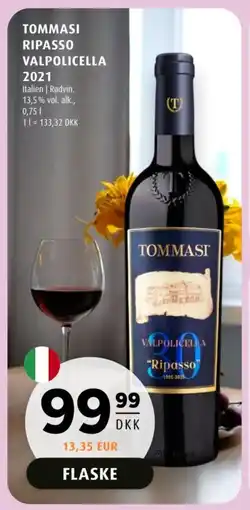 Scandinavian Park Tommasi Ripasso valpolicella 2021 tilbud