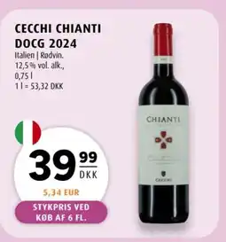 Scandinavian Park Cecchi Chianti DOCG 2024 tilbud