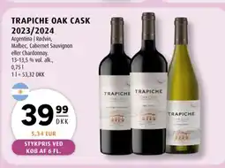 Scandinavian Park Trapiche Oak cask 2023/2024 tilbud