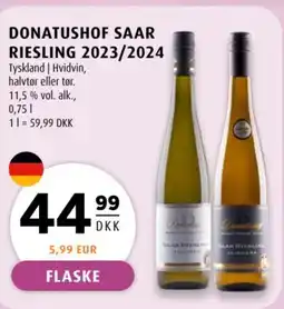 Scandinavian Park Donatushof Saar riesling 2023/2024 tilbud