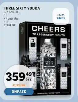 Scandinavian Park Three Sixty vodka tilbud