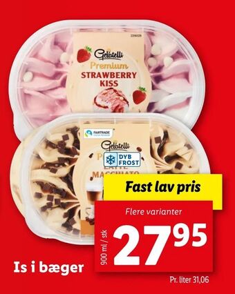 Let-Køb Is i bæger tilbud
