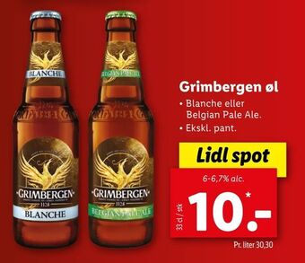 Let-Køb Grimbergen øl tilbud
