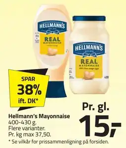 Fleggaard Hellmann’s Mayonnaise tilbud