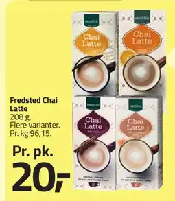 Fleggaard Fredsted Chai Latte tilbud
