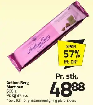Fleggaard Anthon Berg Marcipan tilbud