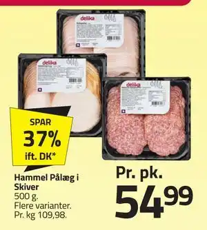 Fleggaard Hammel Pålæg i Skiver tilbud