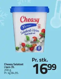 Fleggaard Cheasy Salatost i tern 3% tilbud