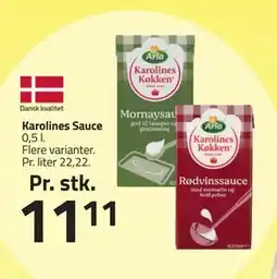 Fleggaard Karolines Sauce tilbud