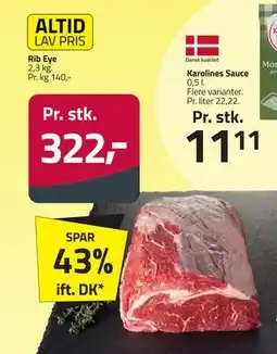 Fleggaard Rib Eye tilbud