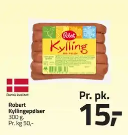 Fleggaard Robert Kyllingepølser tilbud