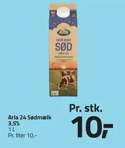 Fleggaard Arla 24 Sødmælk 3,5% tilbud