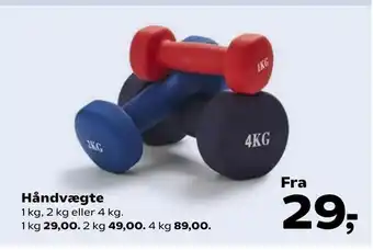 Håndvægte