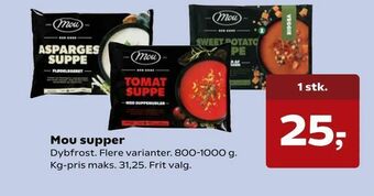 Kvickly Mou supper tilbud