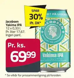 Fleggaard Jacobsen Yakima IPA tilbud
