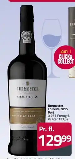 Fleggaard Burmester Colheita 2015 Port tilbud