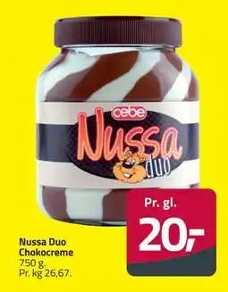 Fleggaard Nussa Duo Chokocreme tilbud