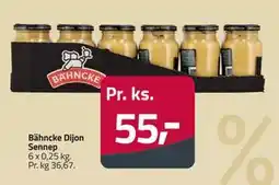 Fleggaard Bähncke Dijon Sennep tilbud