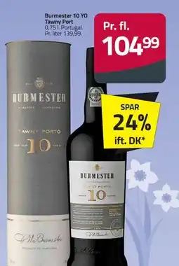 Fleggaard Burmester 10 YO Tawny Port tilbud
