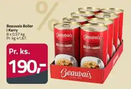 Fleggaard Beauvais Boller i Karry tilbud
