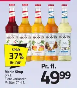 Fleggaard Monin Sirup tilbud