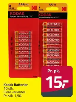Fleggaard Kodak Batterier tilbud