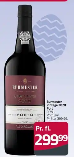 Fleggaard Burmester Vintage 2020 Port tilbud