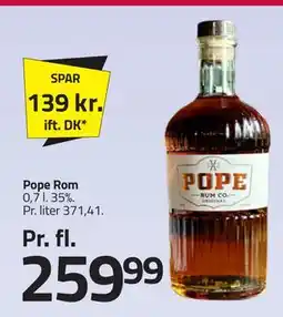 Fleggaard Pope Rom tilbud
