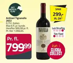 Fleggaard Antinori Tignanello 2022 tilbud