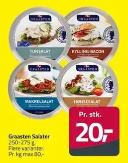 Fleggaard Graasten Salater tilbud