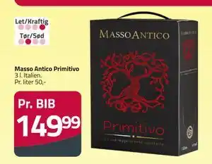 Fleggaard Masso Antico Primitivo tilbud