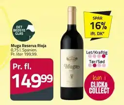 Fleggaard Muga Reserva Rioja tilbud
