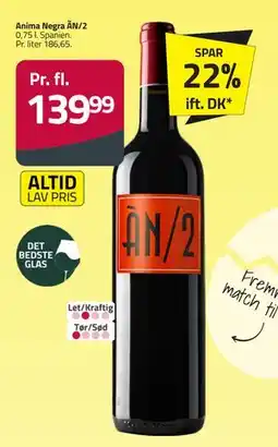 Fleggaard Anima Negra ÃN/2 tilbud