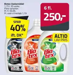 Fleggaard Biotex Vaskemiddel tilbud