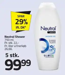 Fleggaard Neutral Shower tilbud