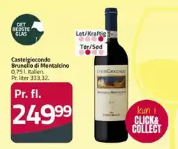 Fleggaard Castelgiocondo Brunello di Montalcino tilbud