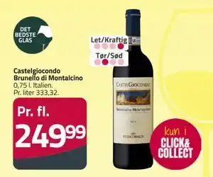 Fleggaard Castelgiocondo Brunello di Montalcino tilbud